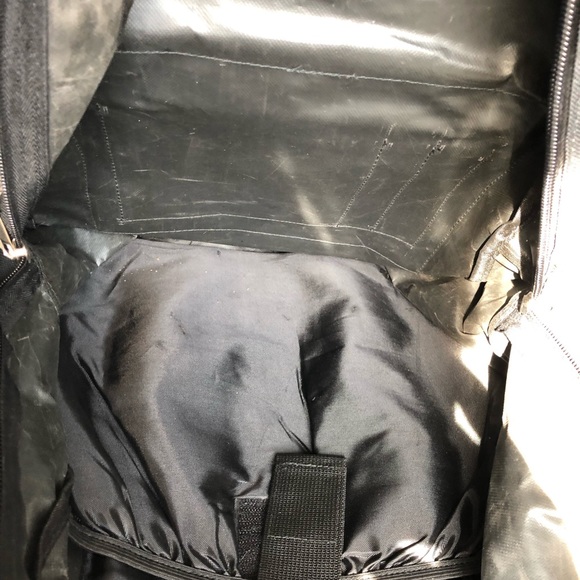 YEA.NICE Black Backpack with Cheetah Pocket 🎒 - Picture 3 of 3